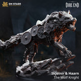 Wolf Knight Creature Tabletop Miniature – Skjolnir & Haarn | Qumi - Bild 2 von 2
