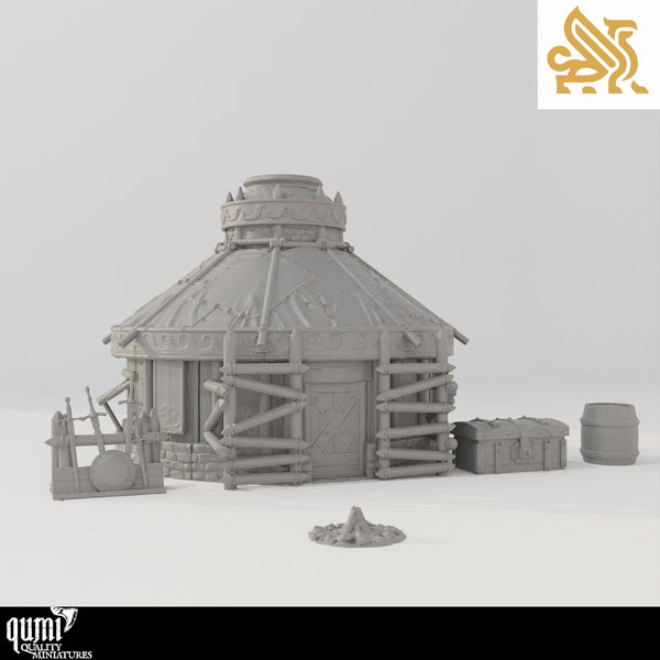 Yurt Tabletop-Gelände | Qumi