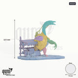 Solo Tabletop-Miniatur (mount) - 103 mm hoch, 76 mm Base, 11 Körperteile + 2 Base - Rescale Miniatures 3D-Druck von Qumi