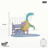 Solo Tabletop-Miniatur (saddle) - 103 mm hoch, 76 mm Base, 10 Körperteile + 2 Base - Rescale Miniatures 3D-Druck von Qumi