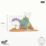 Solo Tabletop-Miniatur (mount) - 74 mm hoch, 76 mm Base, 11 Körperteile + 1 Base - Rescale Miniatures 3D-Druck von Qumi