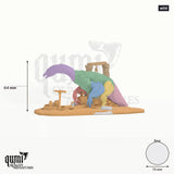Solo Tabletop-Miniatur (wild) - 64 mm hoch, 76 mm Base, 10 Körperteile + 1 Base - Rescale Miniatures 3D-Druck von Qumi