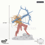 Fey Twig Blight tabletop miniature (Attack Arrow) - 157 mm tall, 106x81 mm base - Rescale Miniatures 3D print by Qumi