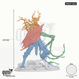 Fey Twig Blight tabletop miniature (Attack Liana) - 116 mm tall, 92 mm base - Rescale Miniatures 3D print by Qumi