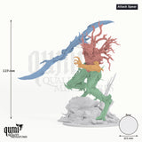 Fey Twig Blight tabletop miniature (Attack Spear) - 119 mm tall, 101 mm base - Rescale Miniatures 3D print by Qumi