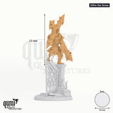 The Four Mourners tabletop miniature (Ulfric the Grave) - 52 mm tall, 39 mm base - Rescale Miniatures 3D print by Qumi