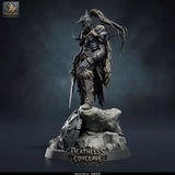 Revenant Warriors – Undead Infantry: undead warrior tabletop miniature, designer preview from Rescale Miniatures's 'Oktober 2026' release, 3D-printed in resin by Qumi (view 9)