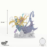 Zaltryn the Waverender Vehicle tabletop miniature - 85 mm tall, 78 mm base - Rescale Miniatures 3D print by Qumi