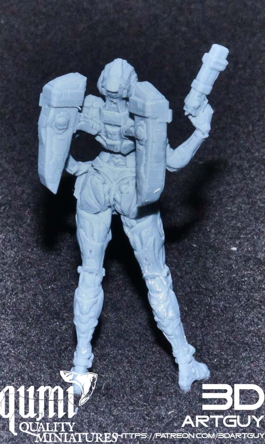 Tabletop RPG Miniature Car in Disguise - XXL Qumi Quality Miniatures - Qumi Wargaming Mini Model Figure