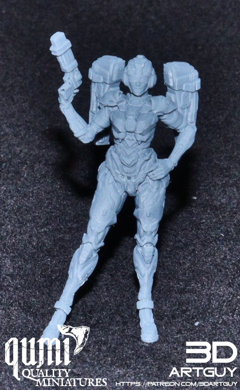 Tabletop RPG Miniature Car in Disguise - XXL Qumi Quality Miniatures - Qumi Wargaming Mini Model Figure