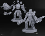 Human Commander Tabletop Miniature - "Ruler" by Qumi, 3D printed resin tabletop miniature for RPGs, wargaming and painting